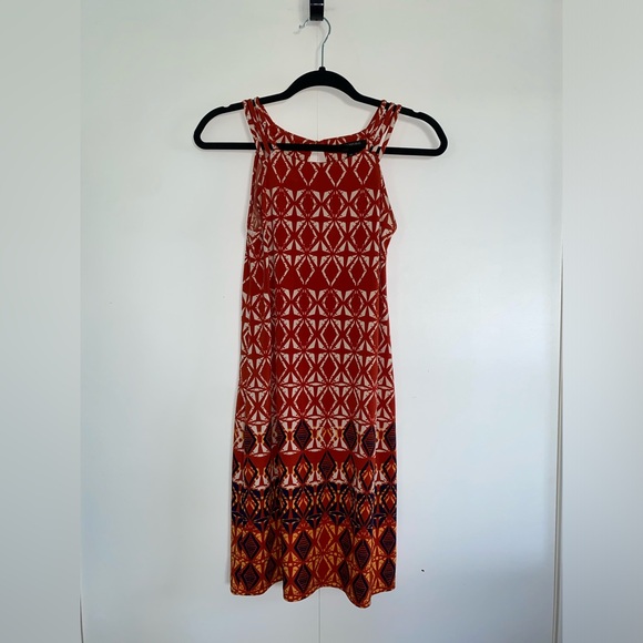 Banana Republic Dresses & Skirts - Banana Republic Orange Patterned XS Dress